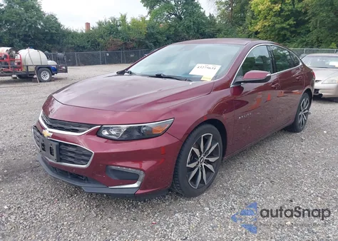 2016 Chevrolet Malibu Lt z USA, uszkodzony, nr VIN 1G1ZF5SX3GF186890